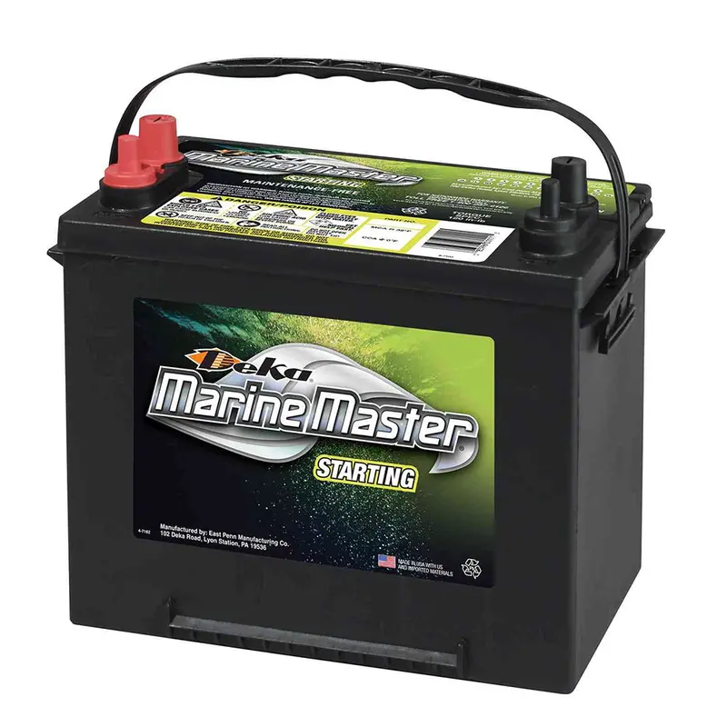 Deka 24M4 Marine Master Flooded Battery (Group 24) Core Fee Included 1