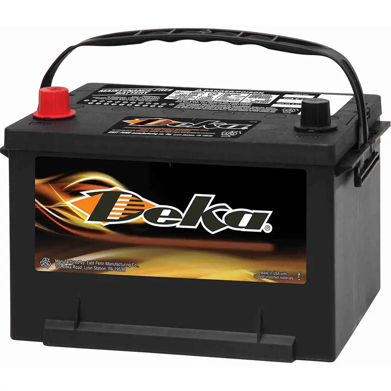 Deka 558Mf Automotive Flooded Battery (Group 58) Core Fee Included! 1