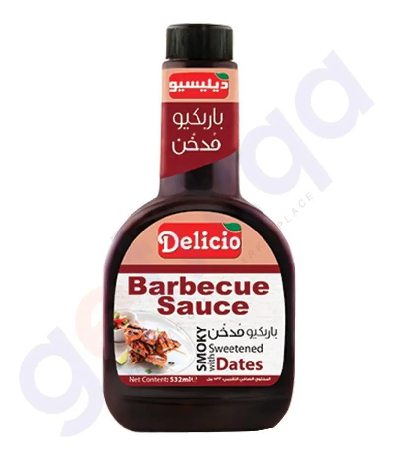 Delicio Smoky Bbq Sauce 532Gm 1