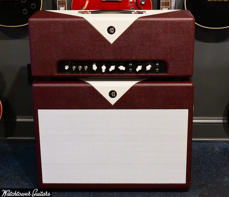 Divided By 13 Ftr 37 Head & 2X12f Speaker Cabinet- Vintage Bordeaux 1