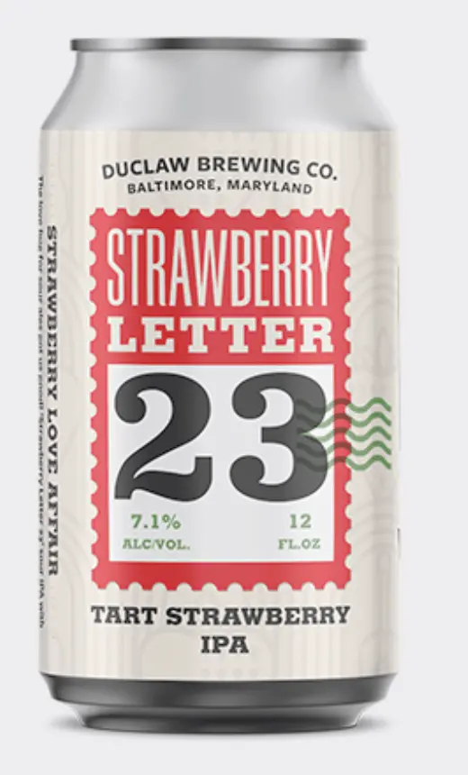 Duclaw Strawberry Letter 23 Sour Ipa 6Pk 1