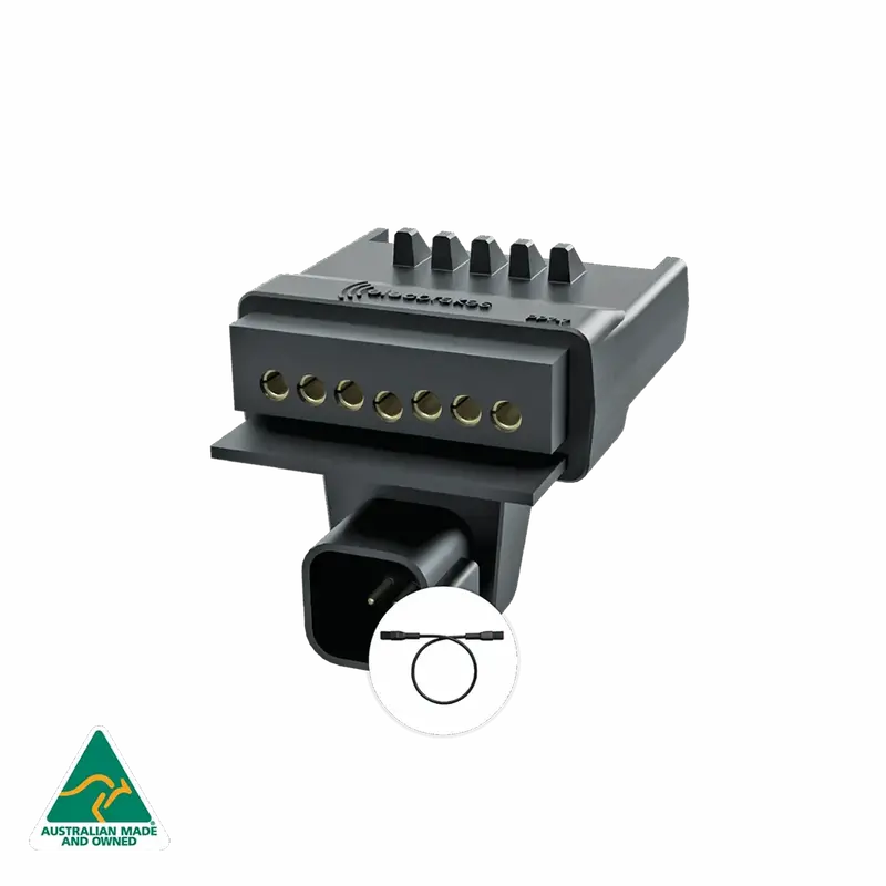 Ecbrakes Elecconnect Adapter For 7 Pin Vehicle To 7 Pin Trailer - Pp7-7 1