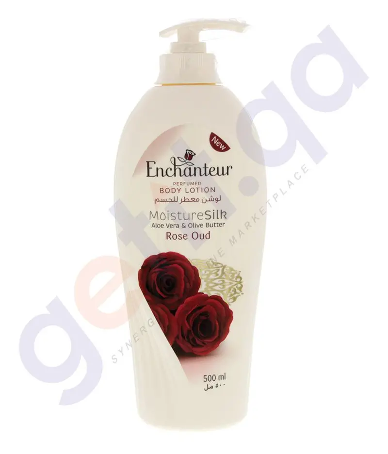 Enchanteur 500Ml Rose Oud Body Lotion 1