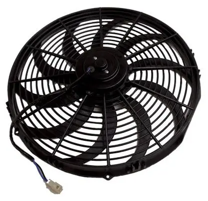 Enclosed 12V Dc Electric Motor Fan "S" & "Xl" Trailers 1