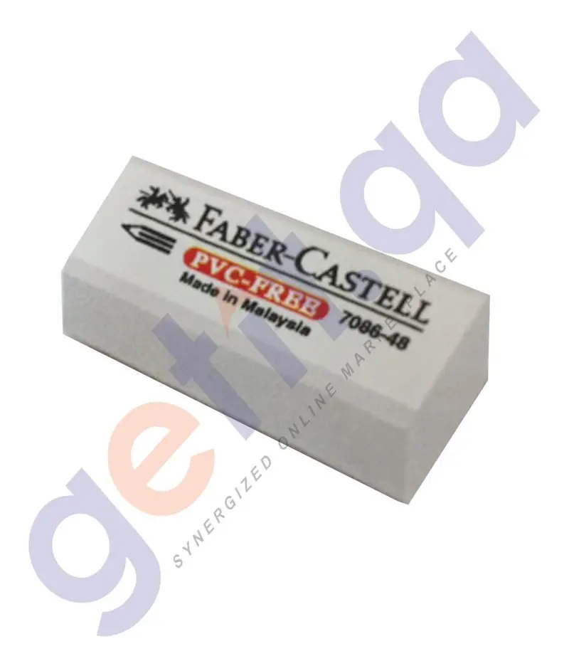 Eraser Pvc Free 16 Pieces Blister Fcm708648-16Bp By Faber Castell 1