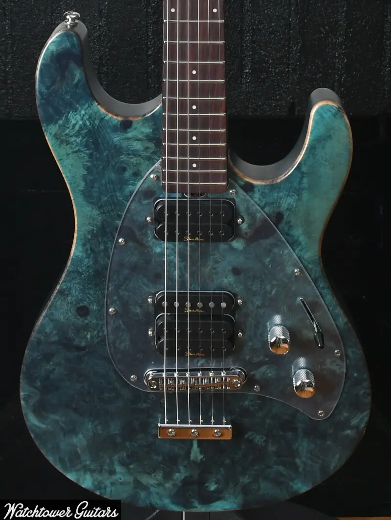 Ernie Ball Music Man Bfr Sm-Y2d Steve Morse #33/50 Jade Burl 1