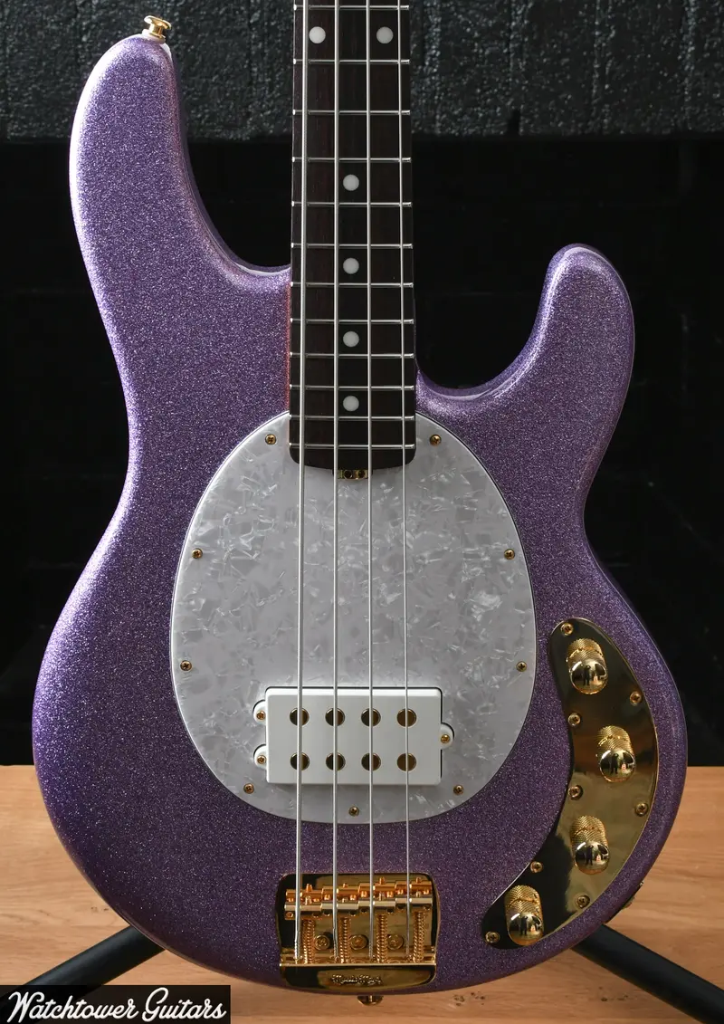 Ernie Ball Music Man Stingray Special 4 String Amethyst Sparkle 1