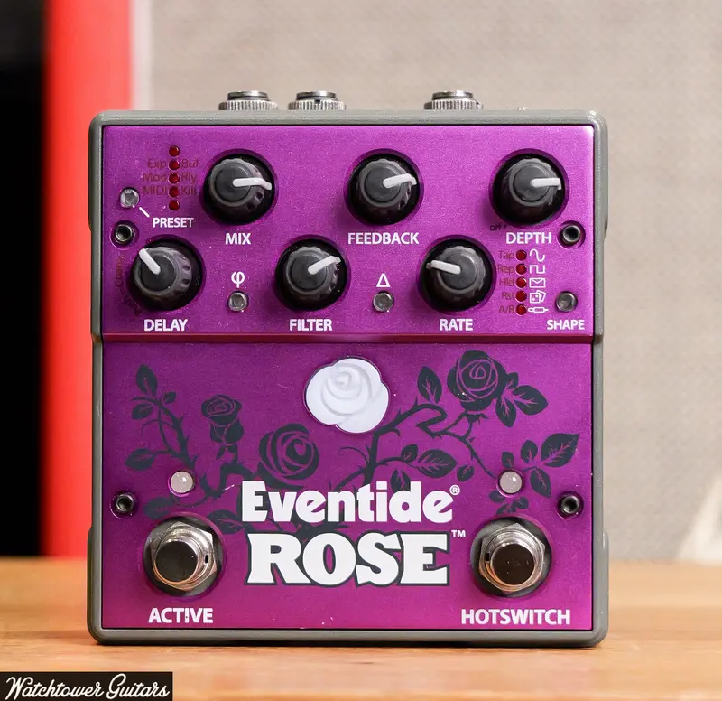 Eventide Rose Modulated Delay Guitar Effects Pedal 1