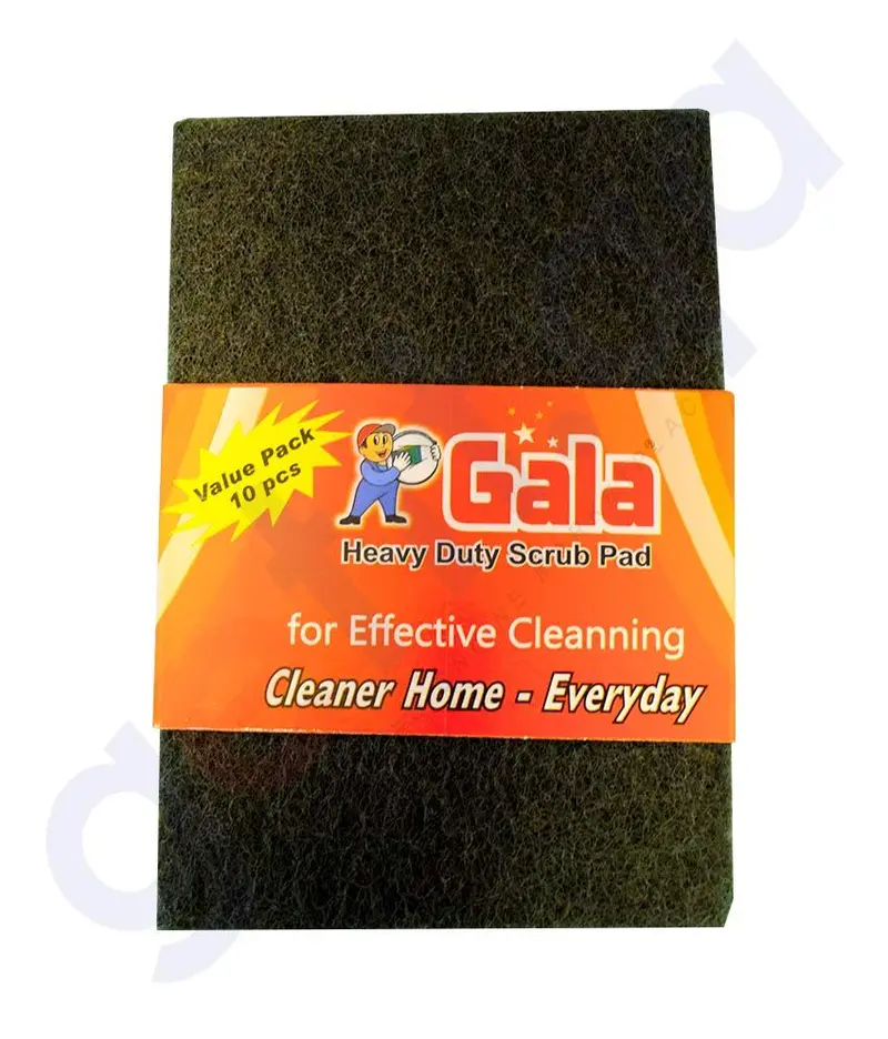 Gala 10 Pcs Scrubbing Pad 10Cm 15Cm 1