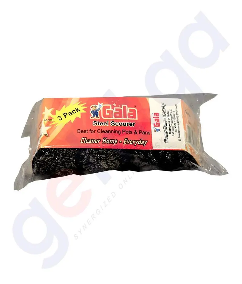 Gala 3Pcs Steel Scourer 1