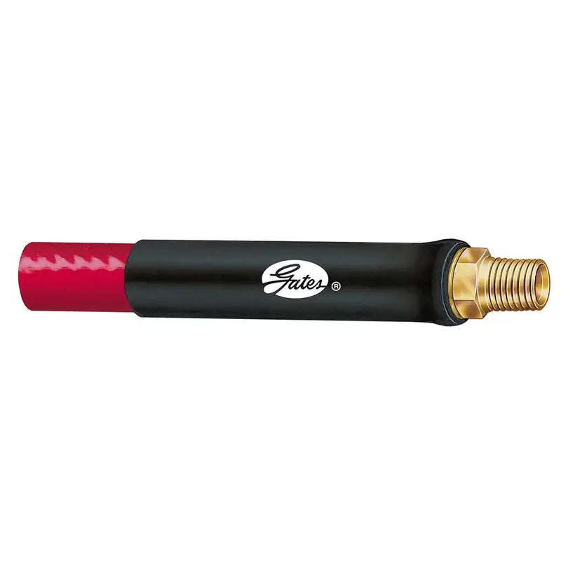 Gates 27485 25 Feet 300 Psi Safety Stripe Standard Air Service Hose (1/4-18Npt) 1