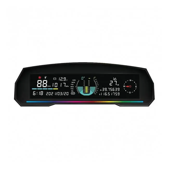 Gator 4X4 Inclinometer Off-Road Vehicle Information Display - Galt02 1