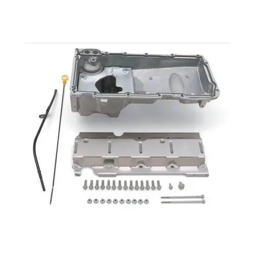 Gm Performance 19212593 Oil Pan Aluminum Rear Sump Swap Gm 4.8 5.3 5.7 6.0L Kit 1