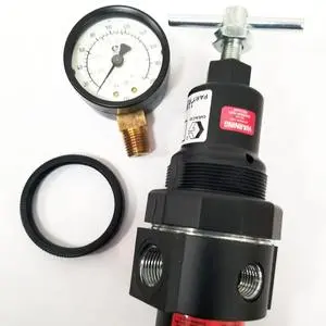 Graco 109075 Low Volume Air Regulator With Gauge For Mini Fire Ball Pumps 1
