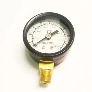 Graco 110319 Bottom Mounted Inlet Air Low Pressure Gauge 1