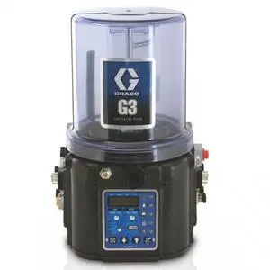 Graco 96G162 G3 Max Grease Lubrication Pump - 24Vdc, 4 Liter, Low Level With Controller 1