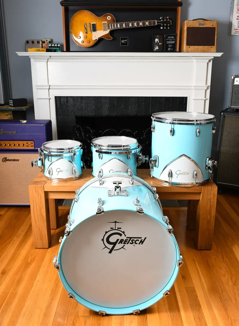 Gretsch Renown ‘57 Drum Kit Motor City Blue 1