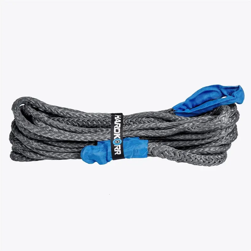 Hardkorr 20-Metre Winch Extension Rope - 9,500Kg Minimum Breaking Strength Rated - Hkrwinextrp 1