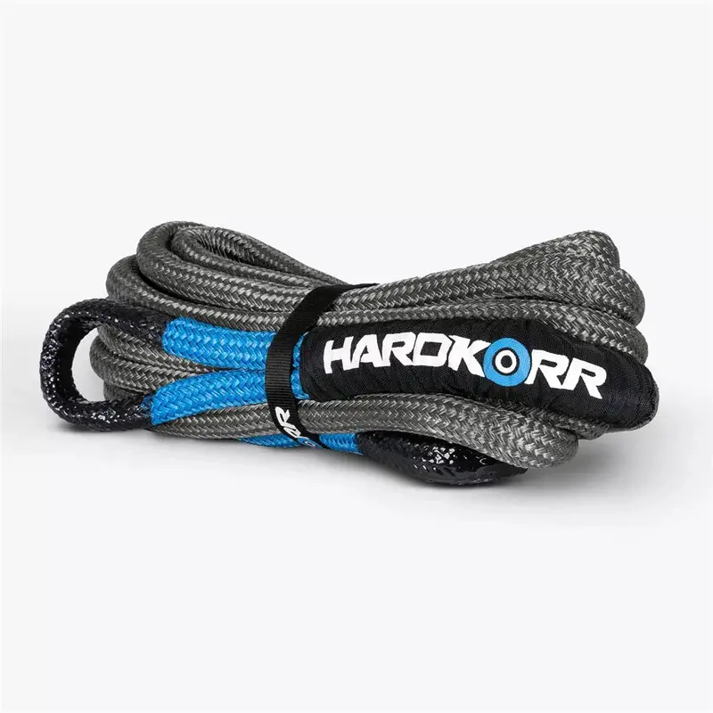 Hardkorr 3-Metre Kinetic Recovery Rope - 12,000Kg Minimum Breaking Strength Rated - Hkrkinrp3 1