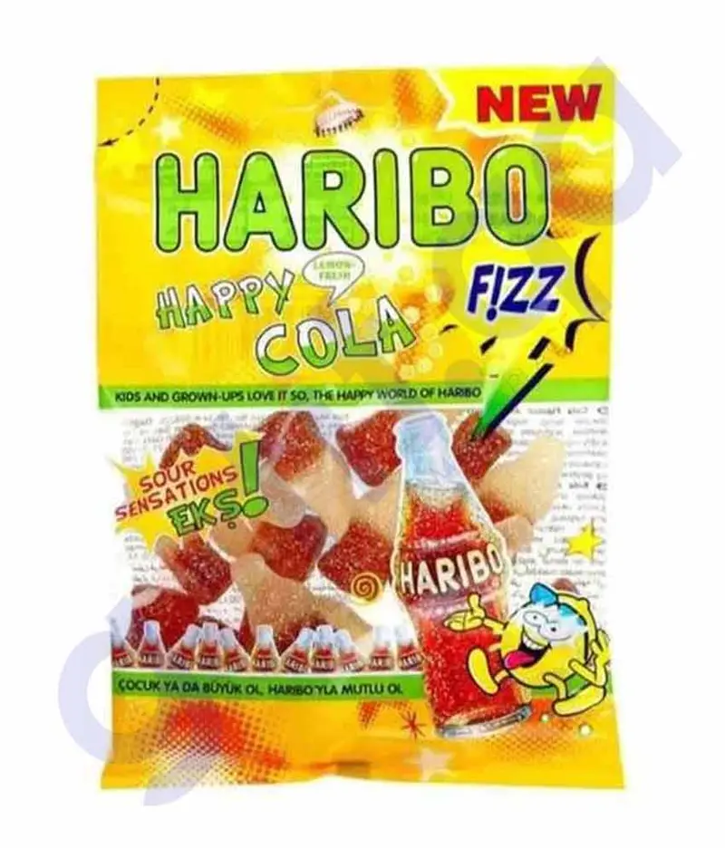 Haribo Fizzy Cola 70Gm 1