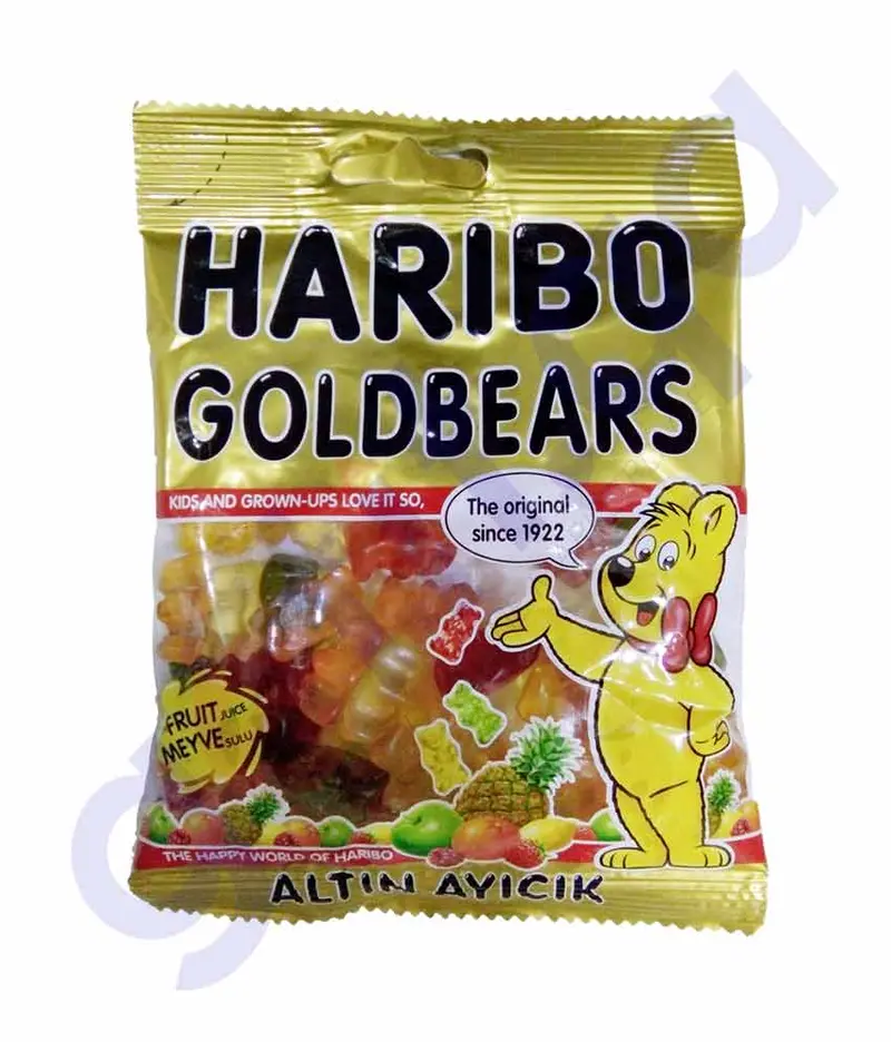 Haribo Gold Bears 80Gm 1