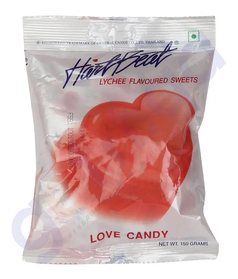 Hartbeat Candy Lychee 150Gm 1
