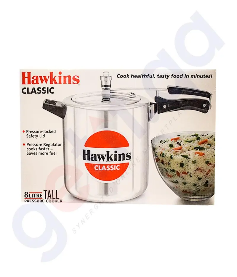 Hawkins Classic Pressure Cookers 8.0Ltr 1