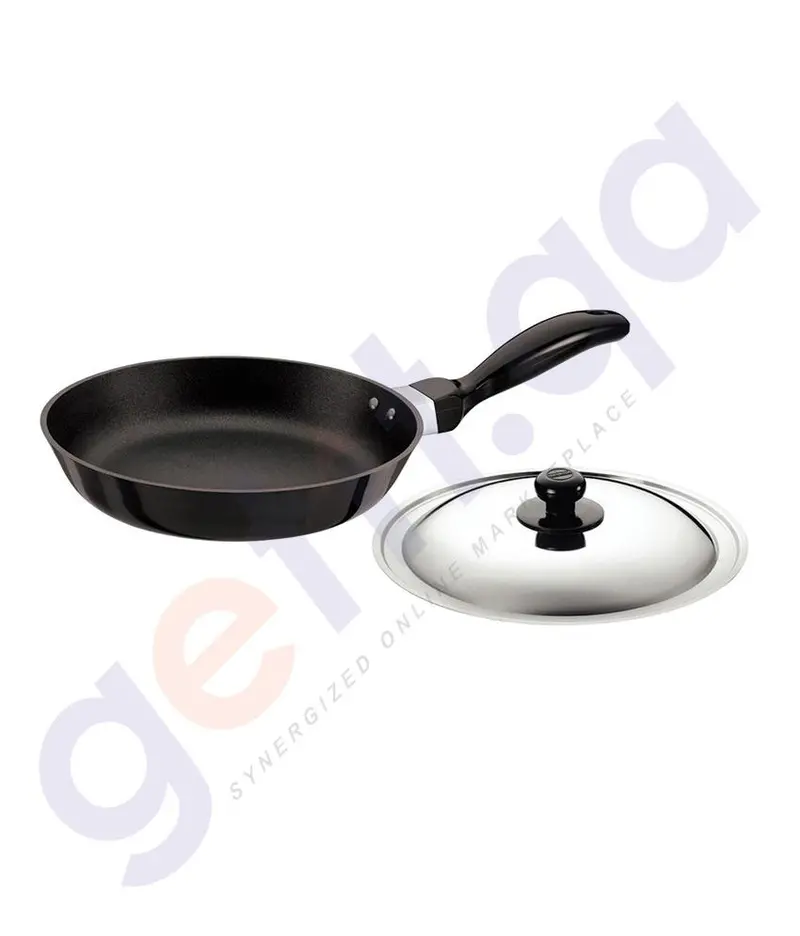 Hawkins Frying Pan - 22 Cm  With Lid Q11 1