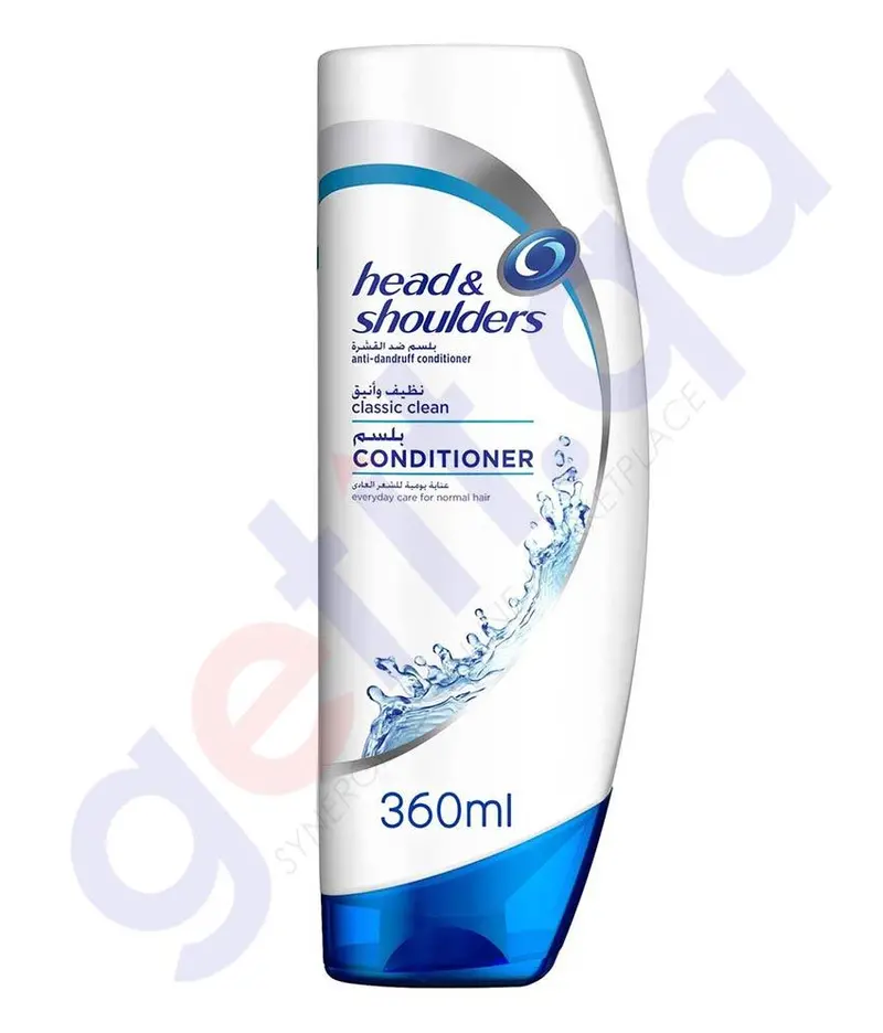 Head &  Shoulder Conditioner Classic & Clean 360Ml Pe050-0 1