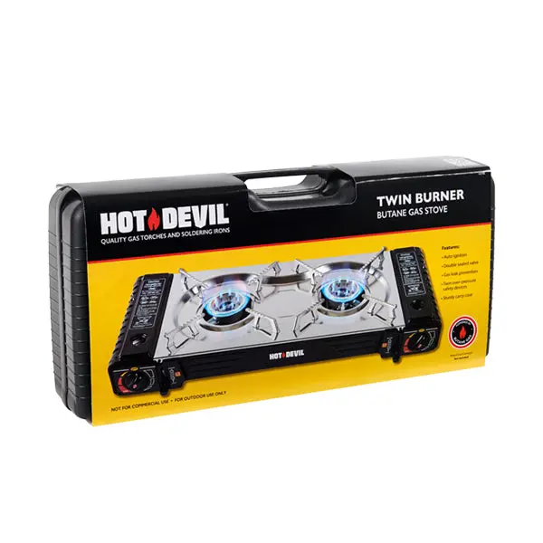 Hot Devil Twin Burner Stove - Hdtbs (Pickup Only) 1