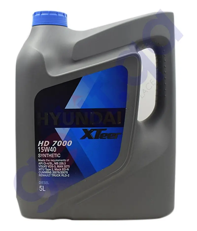 Hyundai Xteer Diesel Hd 7000 15W40 C14 Synthetic 5Ltr 1