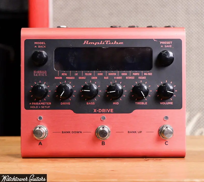 Ik Multimedia Amplitube X-Drive Multi-Distortion Effects Pedal 1