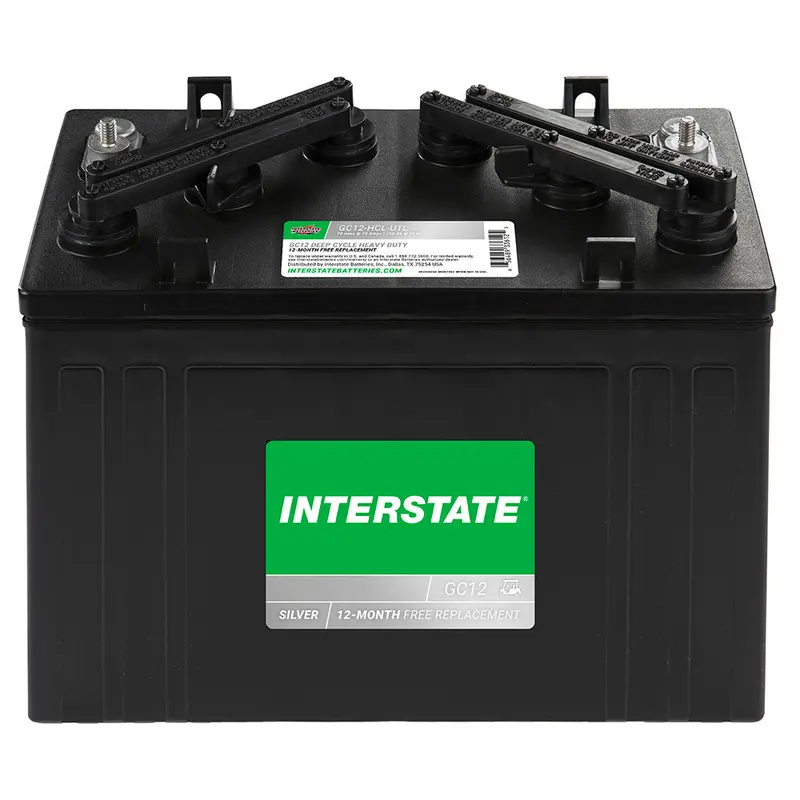 Interstate Gc12-Hcl-Utl Golf Car Battery (Group Gc12) Core Fee Included! 1