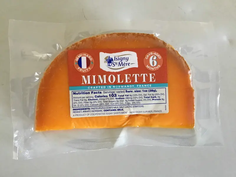 Isigny Mimolette Aged 6 Months 1