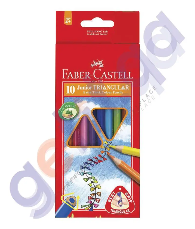 Junior Triangular Color Pencil By Faber Castell 1