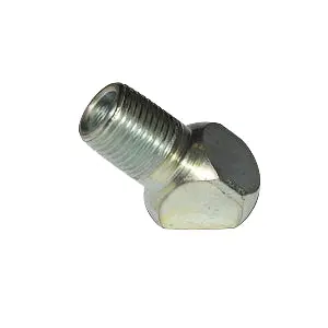 Lincoln Industrial 20028 Quicklub Steel Pipe Fitting 45° Adapter 1