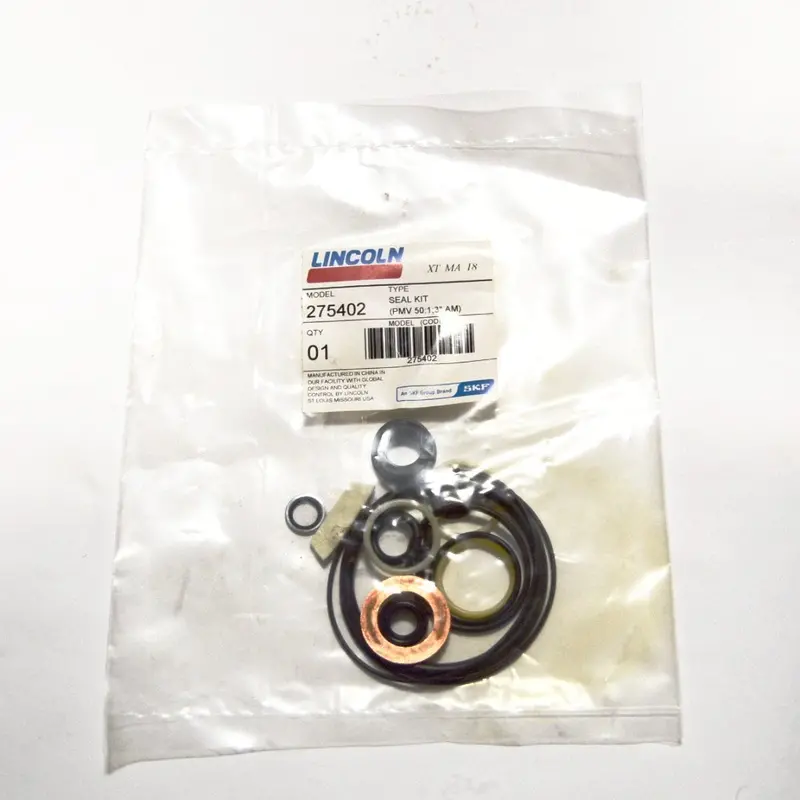 Lincoln Industrial 275402 Seal Repair Kit For Pmv 50:1 Grease Pumps 1