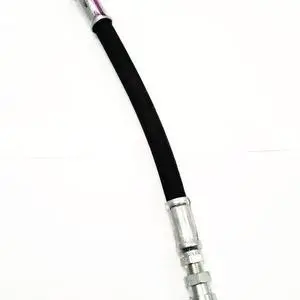 Lincoln Industrial 82258 Non-Drip Flex Straight Whip Hose Assembly With Nozzle - Hand Held Greasing Tools & Accessories 1