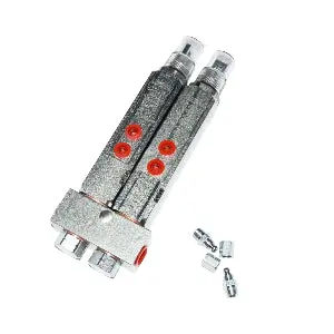 Lincoln Industrial 85770-2 Centro-Matic 2 Grease Injector Manifold Sl-V Series 1