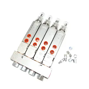 Lincoln Industrial 85770-4 Centro-Matic 4 Grease Injector Manifold Sl-V Series 1