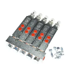 Lincoln Industrial 85770-5 Centro-Matic 5 Grease Injector Manifold Sl-V Series 1