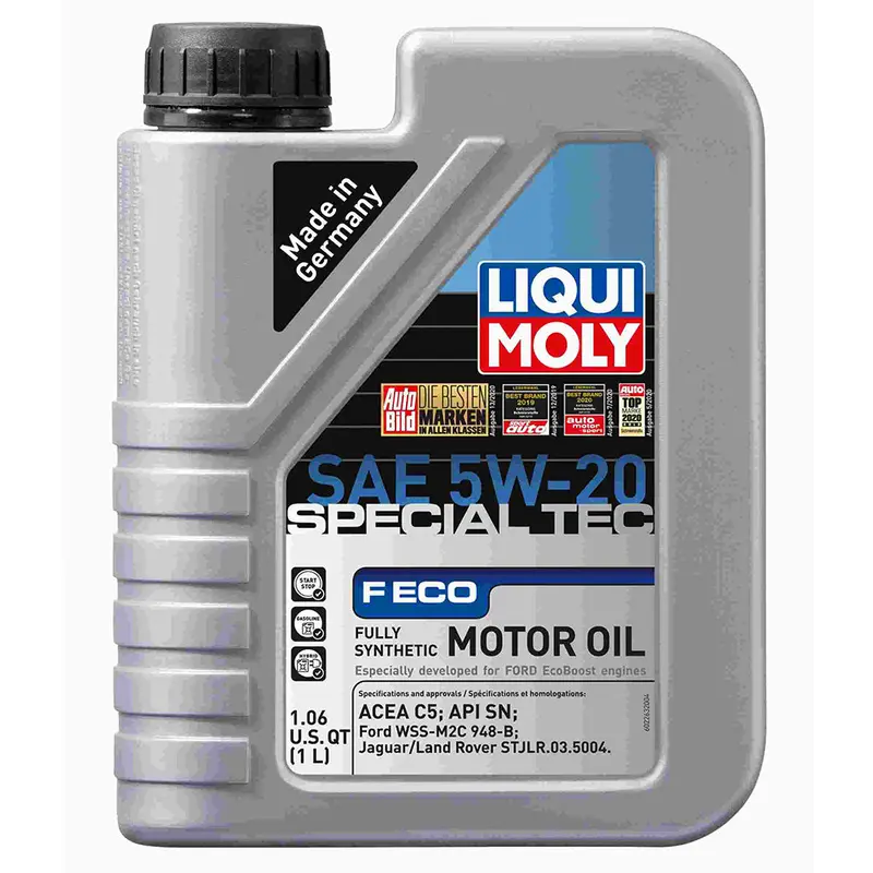 Liqui Moly 2263 Special Tec F Eco Sae 5W-20 Full Synthetic Motor Oil, 5 Liters 1