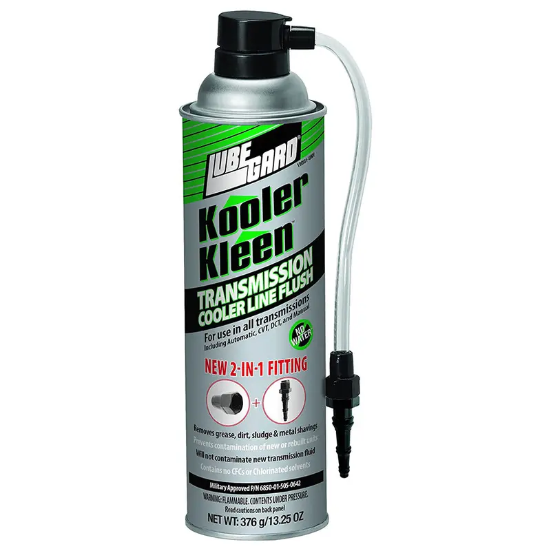 Lubegard 19001-Unv Kooler Kleen Transmission Cooler Flush With 2-In-1 Fitting, 13.25 Oz. 1