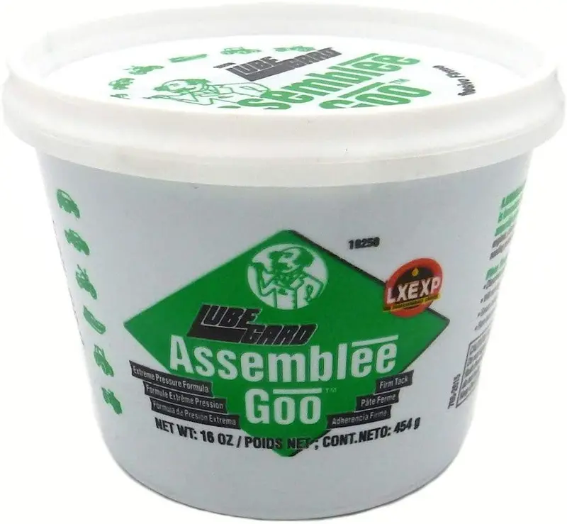Lubegard 19250 Dr. Tranny Assemblee Goo, Green, Firm Tack Lubricant, 16 Oz. 1