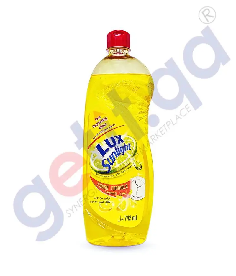 Lux 742Ml Sunlight Dishwash Liquid Lemon 1