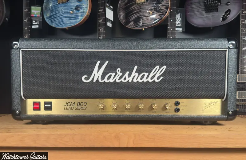 Marshall Jcm-800 Reissue 100 Watt Black Tolex 1