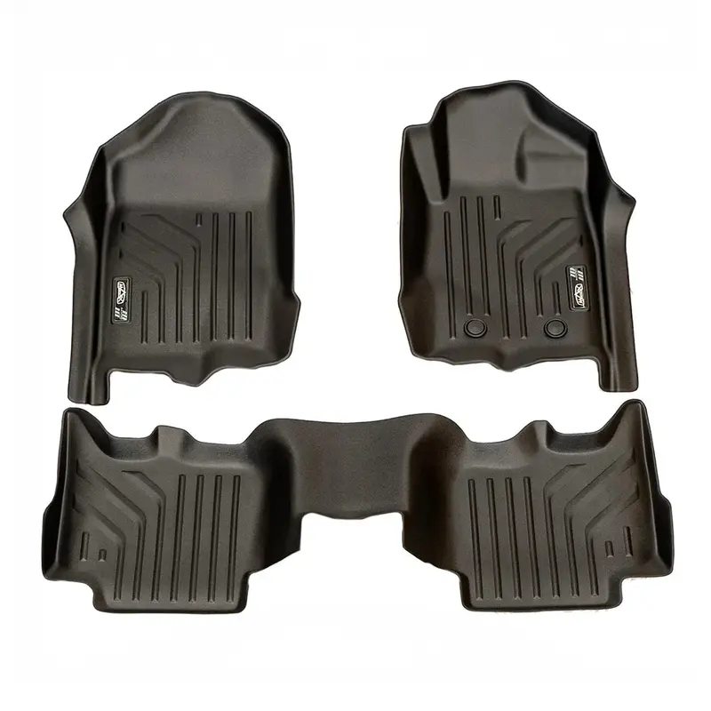 Maxliner Ford Everest 2015-2021 Maxpro Floor Mats (Row 1 & 2) - Everest R12 (Pickup Only) 1