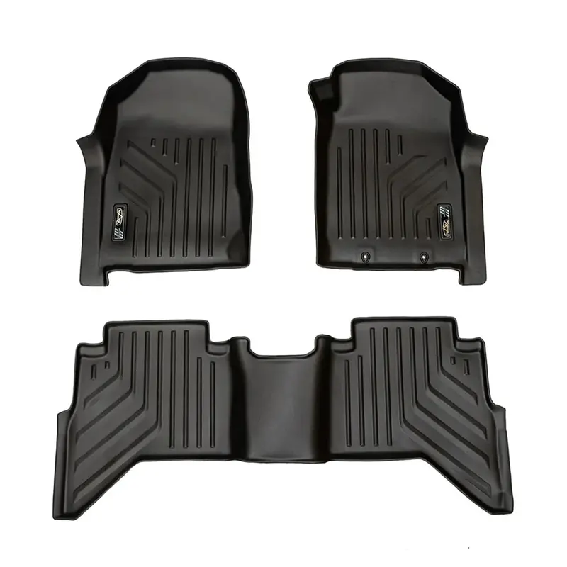 Maxliner Isuzu D-Max 2012-2019 Maxpro Floor Mats (Row 1 & 2) - D-Max 12-19 R12 (Pickup Only) 1