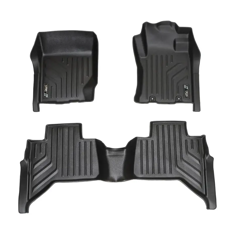 Maxliner Mitsubishi Triton 2024+ Maxpro Floor Mats (Row 1 & 2) - Triton 24+ R12 (Pickup Only) 1