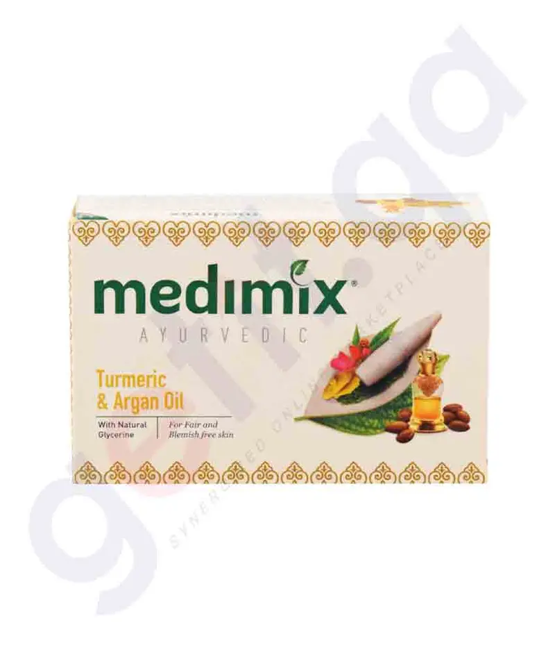 Medimix Ayurvedic Turmeric & Argan Oil- 125Gm 1